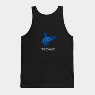 Techno Soundwave Tank Top